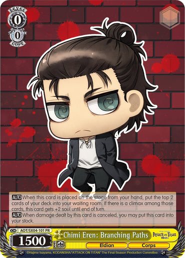 Chimi Eren: Branching Paths (Foil) [Attack On Titan: Final Season]