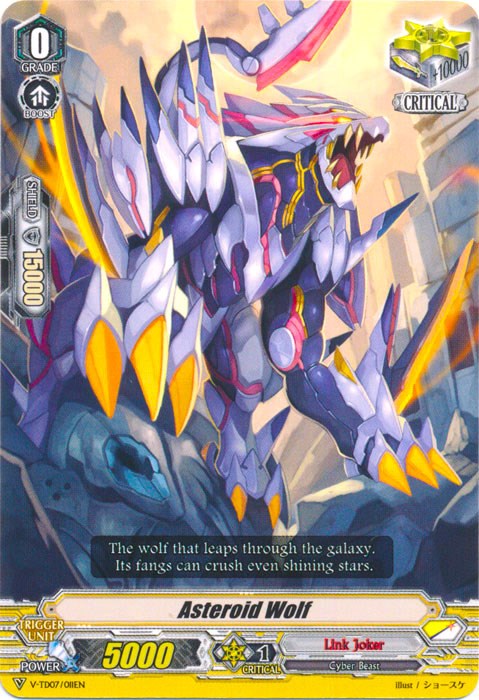 Asteroid Wolf (V-TD07/011EN) [Kouji Ibuki]