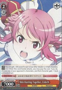 Mob Hunting Together, Lisbeth (SAO/SE23-E14 C) [Sword Art Online II]