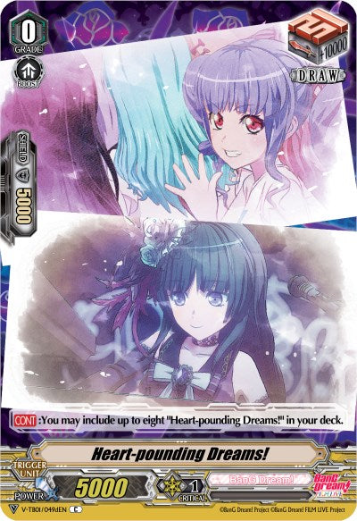 Heart-pounding Dreams! (Roselia) (Parallel Foil) (V-TB01/049dEN) [BanG Dream! FILM LIVE]