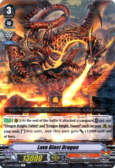 Lava Blast Dragon (V-EB07/020EN) [The Heroic Evolution]