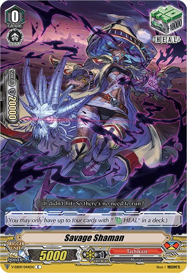 Savage Shaman (V-EB09/044EN) [The Raging Tactics]