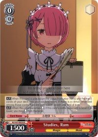 Studies, Ram (RZ/S55-E030 R) [Re:ZERO Vol.2]