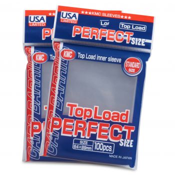 KMC Perfect Size Sleeves - Top Load