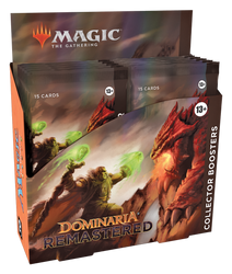 Magic: the Gathering Dominaria Remastered Collector's Booster Display