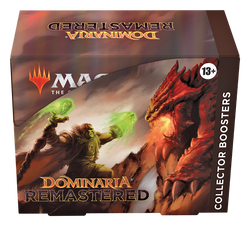 Magic: the Gathering Dominaria Remastered Collector's Booster Display