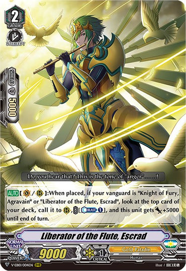 Liberator of the Flute, Escrad (V-EB10/004EN) [The Mysterious Fortune]