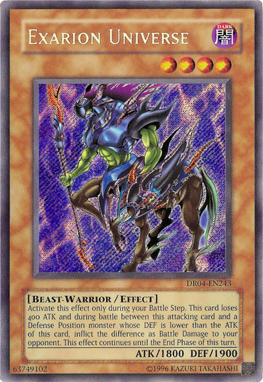 Exarion Universe [DR04-EN243] Secret Rare