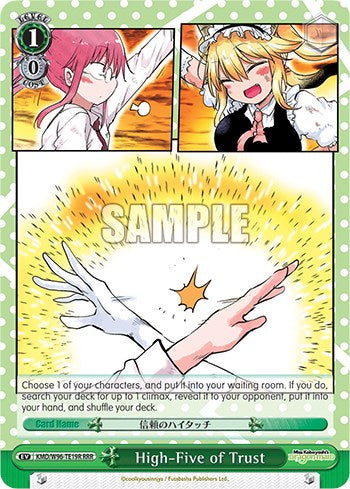 High-Five of Trust [Miss Kobayashi's Dragon Maid]