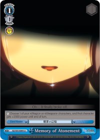 Memory of Atonement (RZ/S55-E095 U) [Re:ZERO Vol.2]