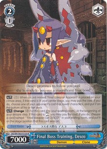 Final Boss Training, Desco (DG/EN-S03-E135 R) [Disgaea]
