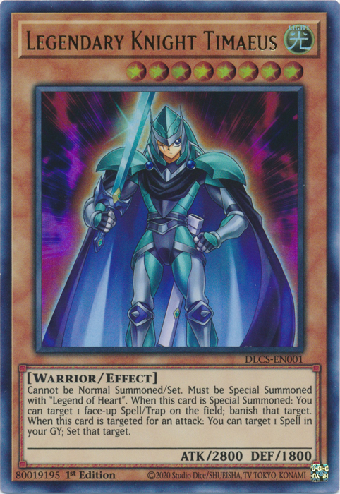 Legendary Knight Timaeus [DLCS-EN001] Ultra Rare