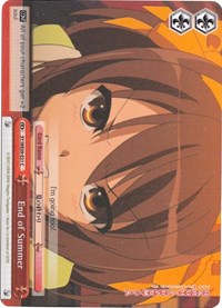 End of Summer (SY/WE09-E21) (Foil) [The Melancholy of Haruhi Suzumiya Extra Booster]