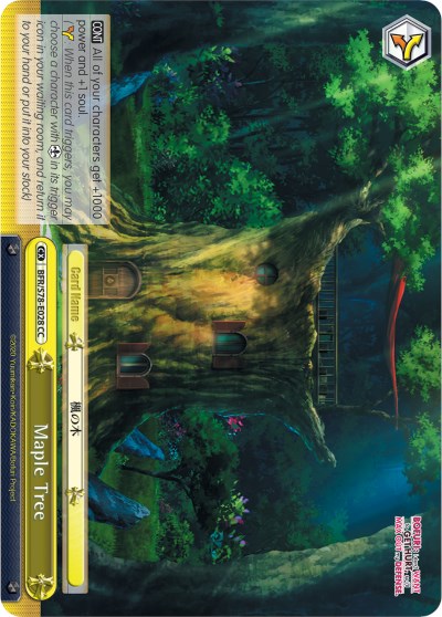 Maple Tree (BFR/S78-E028 CC) [BOFURI: I Don't Want to Get Hurt, so I'll Max Out My Defense]