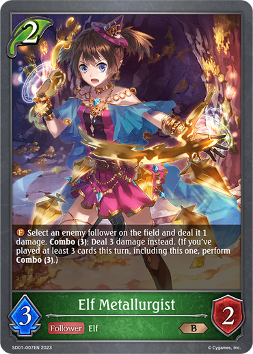 Elf Metallurgist (SD01-007EN) [Regal Fairy Princess]