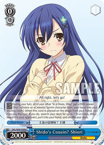 Shido's Cousin? Shiori [Date A Live Vol.2]