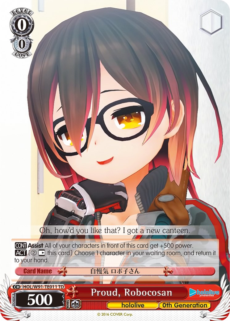Proud, Robocosan (HOL/W91-TE011 TD) [hololive production]