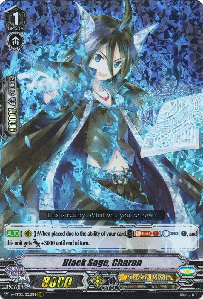 Black Sage, Charon (V-BT02/006EN) [Strongest! Team AL4]