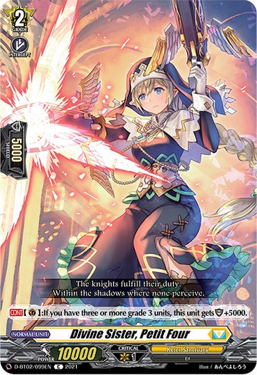 Divine Sister, Petit Four (D-BT02/099EN) [A Brush with the Legends]