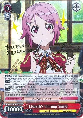 Lisbeth's Shining Smile (SAO/S26-E046SP SP) [Sword Art Online Vol.2]