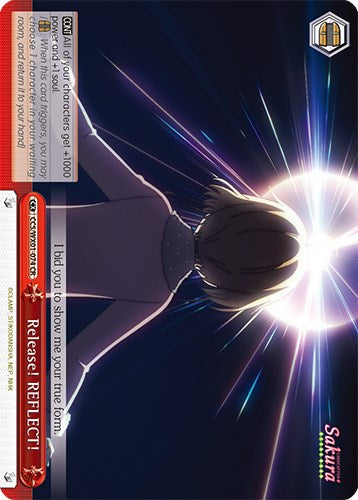 Release! REFLECT! (CCS/WX01-074 CR) [Cardcaptor Sakura: Clear Card]