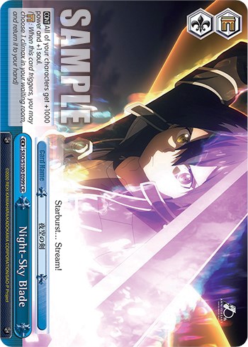 Night-Sky Blade [Sword Art Online Animation 10th Anniversary]