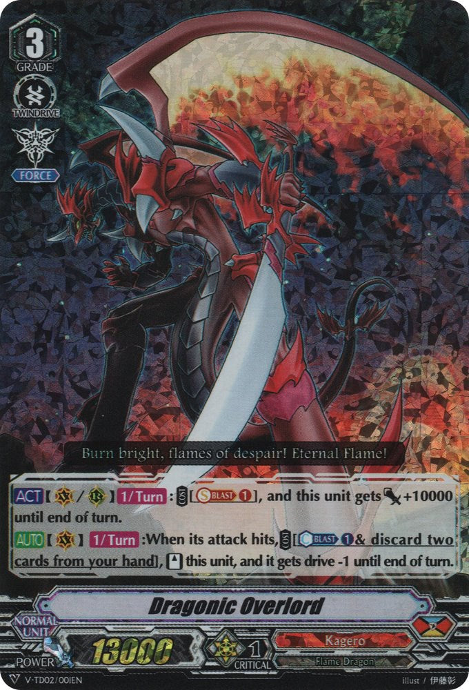 Dragonic Overlord (V-TD02/001EN) [Toshiki Kai]