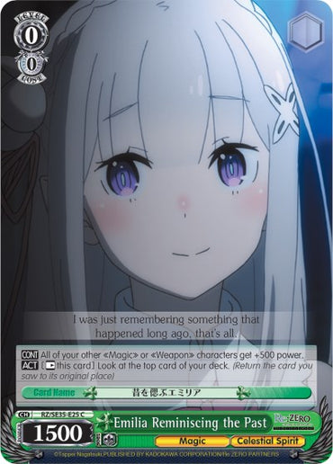Emilia Reminiscing the Past (RZ/SE35-E25 C) [Re:ZERO: The Frozen Bond]