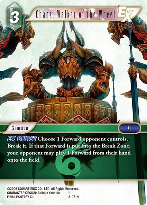 Chaos, Walker of the Wheel EX [Opus III]