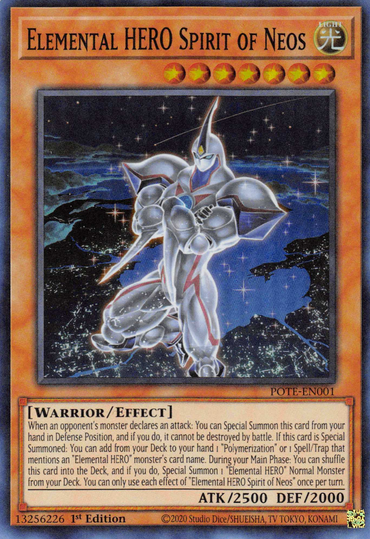 Elemental HERO Spirit of Neos [POTE-EN001] Super Rare