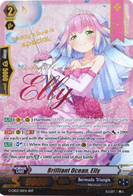 Brilliant Ocean, Elly (Wedding) (G-CB03/S11EN) [Blessing of Divas]