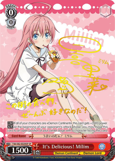 It's Delicious! Milim (TSK/S82-E029SP SP) [That Time I Got Reincarnated as a Slime Vol.2]