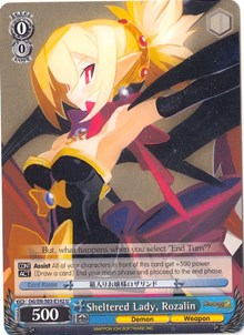 Sheltered Lady, Rozalin (DG/EN-S03-E142 U) [Disgaea]