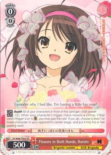 Flowers in Both Hands, Haruhi (SY/W08-TE02 TD) [The Melancholy of Haruhi Suzumiya]