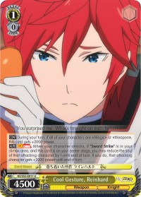 Cool Gesture, Reinhard (RZ/S55-E011 U) [Re:ZERO Vol.2]