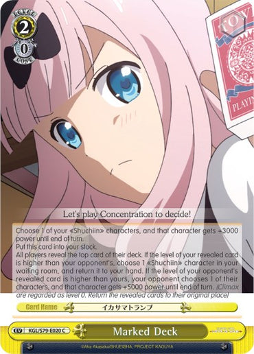 Marked Deck (KGL/S79-E020 C) [Kaguya-sama: Love is War]