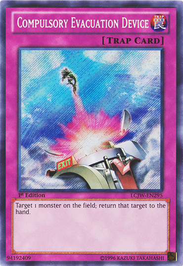 Compulsory Evacuation Device [LCJW-EN295] Secret Rare