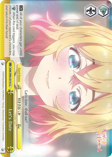 Let's Date (KNK/W86-E018 CC) [Rent-A-Girlfriend]