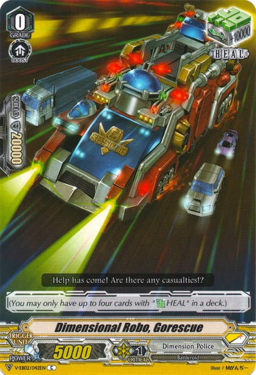 Dimensional Robo, Gorescue (V-EB02/042EN) [Champions of the Asia Circuit]