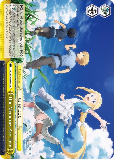 Our Memories Are Here (SAO/S80-E029R RRR) [Sword Art Online -Alicization- Vol.2]