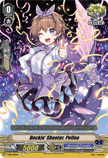Dockin' Shooter, Pellea (V-EB11/045EN) [Crystal Melody]
