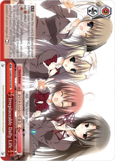 Irreplaceable Daily Life (Fsi/W65-E070R RRR) [Fujimi Fantasia Bunko]