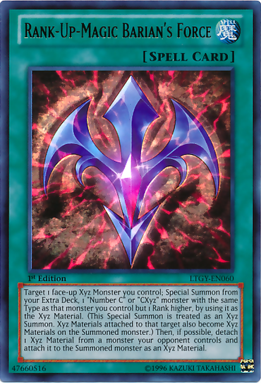 Rank-Up-Magic Barian's Force [LTGY-EN060] Ultra Rare