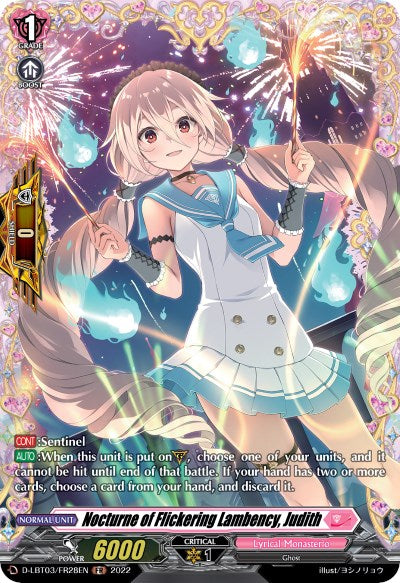 Nocturne of Flickering Lambency, Judith (D-LBT03/FR28EN) [Lyrical Monasterio: Summertime Memories!]