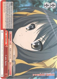 I am here (SY/WE09-E20) (Foil) [The Melancholy of Haruhi Suzumiya Extra Booster]