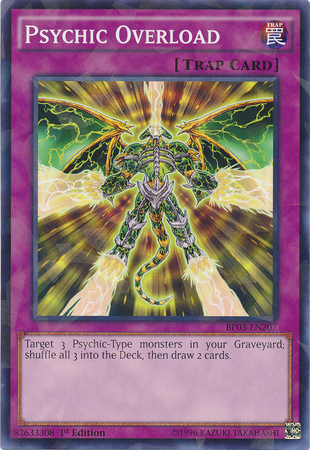 Psychic Overload [BP03-EN207] Shatterfoil Rare