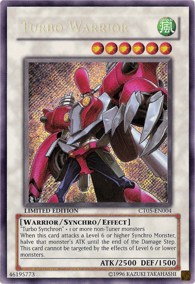 Turbo Warrior [CT05-EN004] Secret Rare