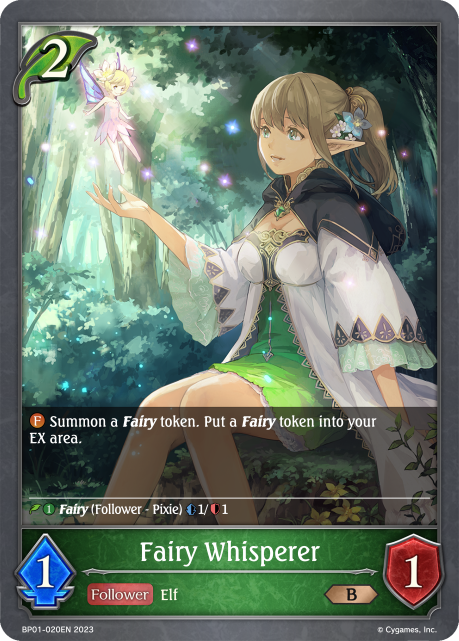 Fairy Whisperer (BP01-020EN) [Advent of Genesis]