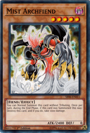 Mist Archfiend [SR06-EN011] Common