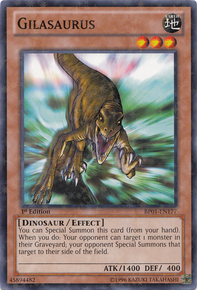 Gilasaurus [BP01-EN177] Starfoil Rare